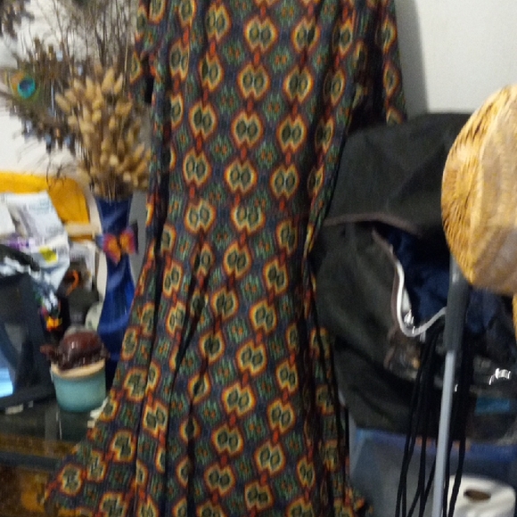 Colorful Geometric Pattern Dress - Picture 6 of 8